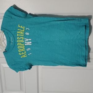Turquoise tee